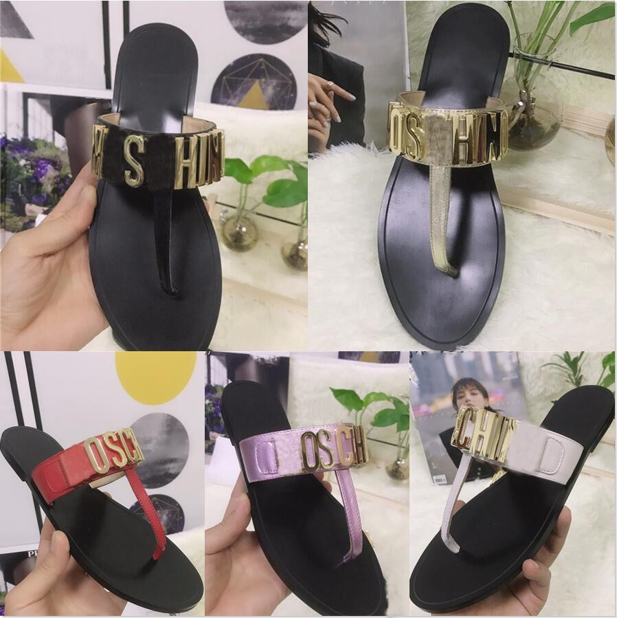 2023 designer sandals women slippers Gear bottoms Flip Flops ladies luxury fashion casual size 35-45 with box