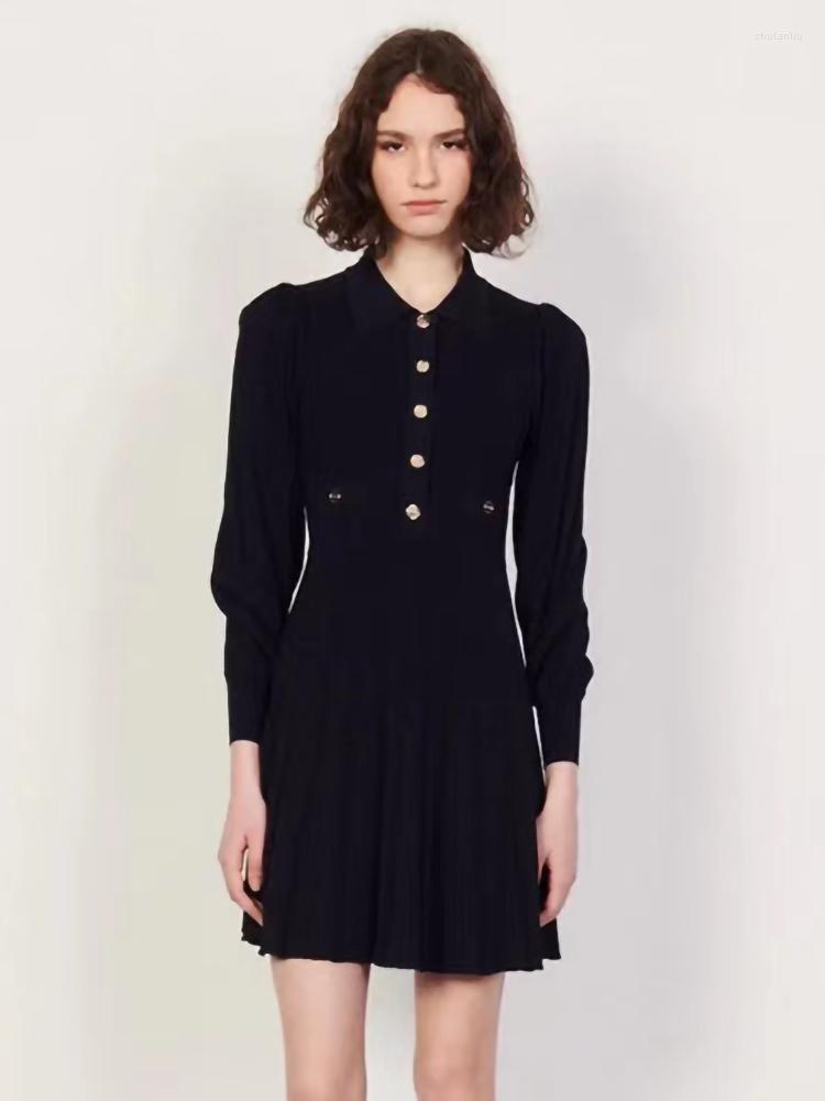 Casual Dresses High Quality Spring Autumn Sandr Women Dress Office Ladies Knitted Waist Vintage Puff Sleeves Slim Mini Party Robe, Red
Casual Dresses High Quality Spring Autumn Sandr Women Dress Office Ladies Knitted Waist Vintage Puff Sleeves Slim Mini Party Robe, Red