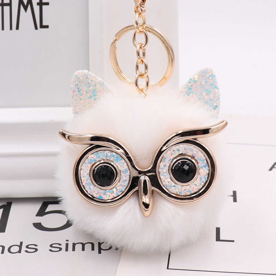 Hairball Pendant key chains Gretel owl Plush key ring imitation rabbit hair ball bag pendant fur car pendant
Hairball Pendant key chains Gretel owl Plush key ring imitation rabbit hair ball bag pendant fur car pendant