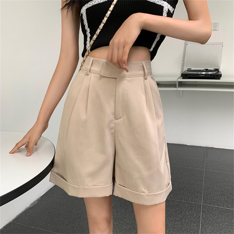 Women's Shorts HziriP 2023 Loose Streetwear S-5XL Oversize Solid High Waist Women Chic Wide Leg Summer All Match Casual OL Plus Size, Black
Women's Shorts HziriP 2023 Loose Streetwear S-5XL Oversize Solid High Waist Women Chic Wide Leg Summer All Match Casual OL Plus Size, Black