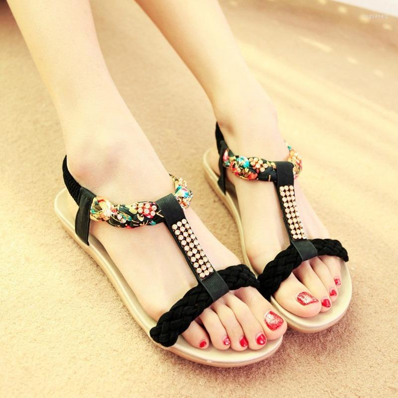 Sandals Flat Bottom Open Toe Korean Fashion Diamond Anti-skid Beach Shoes Women's 2023 Suede Low Side Belt Arrival, Rosy red
Sandals Flat Bottom Open Toe Korean Fashion Diamond Anti-skid Beach Shoes Women's 2023 Suede Low Side Belt Arrival, Rosy red