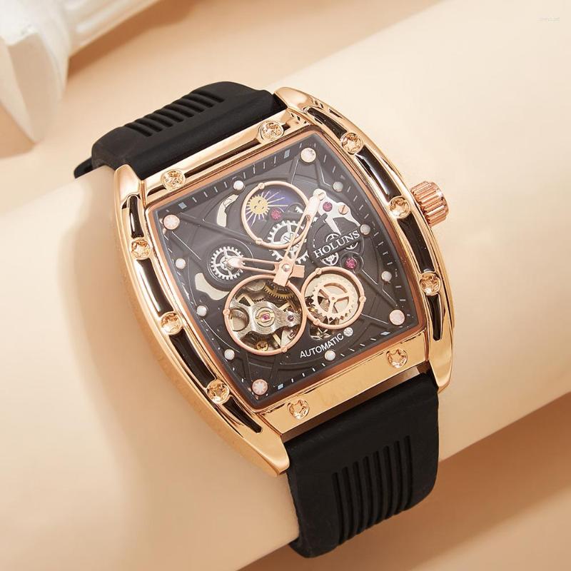 Wristwatches Top Brand Fashion Automatic Wrist Watch For Man Mechanical Watches Casual Men Waterproof Luxury Montre Homme
Wristwatches Top Brand Fashion Automatic Wrist Watch For Man Mechanical Watches Casual Men Waterproof Luxury Montre Homme