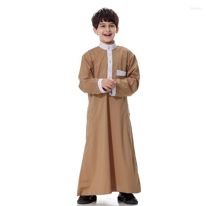 Ethnic Clothing Islamic Arab Children Abaya Thobe Loose Kaftan Kids Long Round Collar Robe Clothes
Ethnic Clothing Islamic Arab Children Abaya Thobe Loose Kaftan Kids Long Round Collar Robe Clothes