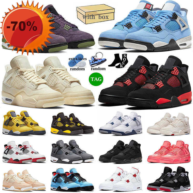 Boots Outdoors Box 2023 With Retro Basketball Shoes 4s IV Jumpman University Blue Red Thunder Offs White Sail Infrared Jorda 4 J4 Men, D8 white cement 36-47
Boots Outdoors Box 2023 With Retro Basketball Shoes 4s IV Jumpman University Blue Red Thunder Offs White Sail Infrared Jorda 4 J4 Men, D8 white cement 36-47