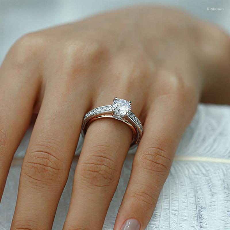 Wedding Rings Classic Female White Crystal Stone Ring Rose Gold Silver Color Cross For Women Dainty Round Zircon Engagement
Wedding Rings Classic Female White Crystal Stone Ring Rose Gold Silver Color Cross For Women Dainty Round Zircon Engagement
