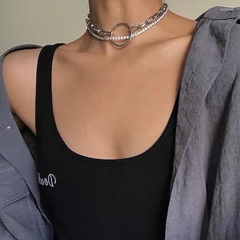 Chains European And American Jewelry Creative Double Alloy Circle Pendant Necklace Hipster Accessories
Chains European And American Jewelry Creative Double Alloy Circle Pendant Necklace Hipster Accessories