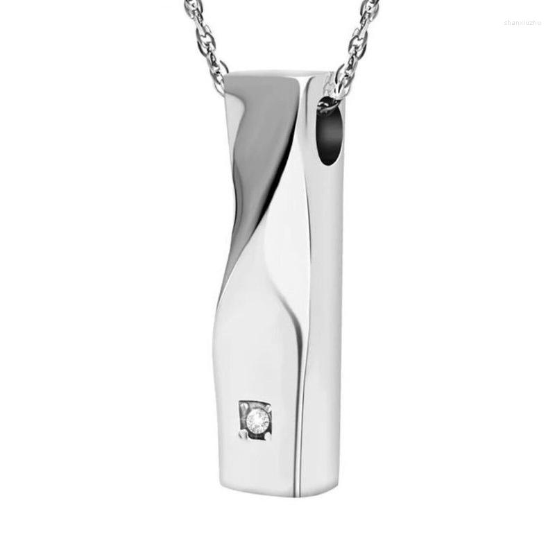 Chains High Quality Stainless Steel Empty Warp Cremation Urn Pendant Necklace Crystal Perfume Bottle Jewelry Gift 50cm
Chains High Quality Stainless Steel Empty Warp Cremation Urn Pendant Necklace Crystal Perfume Bottle Jewelry Gift 50cm