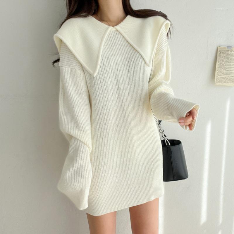 Women's Sweaters Sweater Woman Autumn/winter Korean Style Sailor Collar Solid Color Knitting Woman's Drop Sale STJS1619023, Random color
Women's Sweaters Sweater Woman Autumn/winter Korean Style Sailor Collar Solid Color Knitting Woman's Drop Sale STJS1619023, Random color