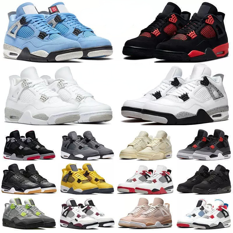 2023basketball Shoes Og Jorden 4 4s Jordens Men Women Jumpman Jordam 4 Red Thunder Infrared Black Cat Bred University Blue Shimmer Royalty Mens Trainers, #1
2023basketball Shoes Og Jorden 4 4s Jordens Men Women Jumpman Jordam 4 Red Thunder Infrared Black Cat Bred University Blue Shimmer Royalty Mens Trainers, #1