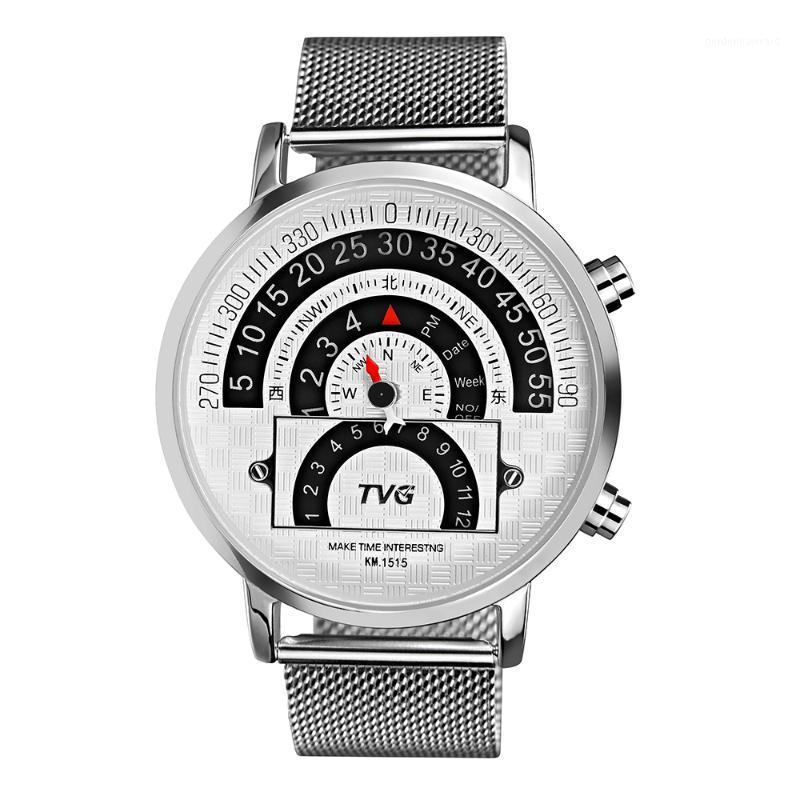 Wristwatches Led Watch Fashion Outdoor Adventure Binary Digital Watches Men Sports Compass Montre Homme Relogio Masculino, Km-1515bb
Wristwatches Led Watch Fashion Outdoor Adventure Binary Digital Watches Men Sports Compass Montre Homme Relogio Masculino, Km-1515bb