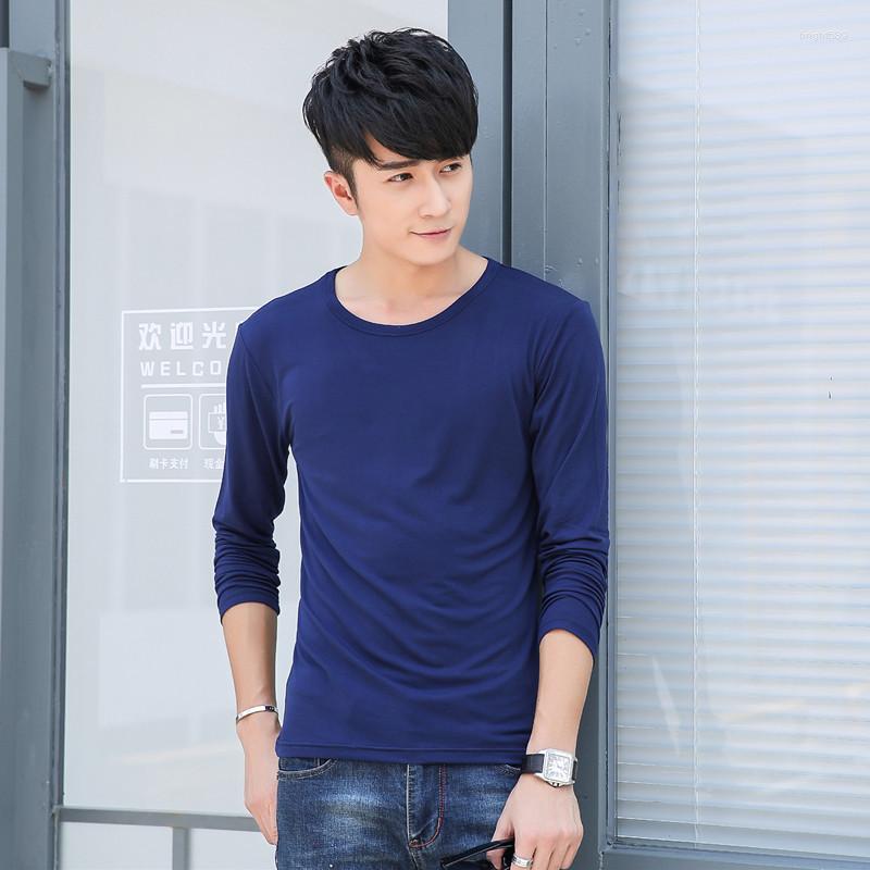 Men's T Shirts Spring Autumn Men's Shirt Solid Color Men Tshirt Base Long Slim V-neck Long-sleeved T-shirt, O black
Men's T Shirts Spring Autumn Men's Shirt Solid Color Men Tshirt Base Long Slim V-neck Long-sleeved T-shirt, O black