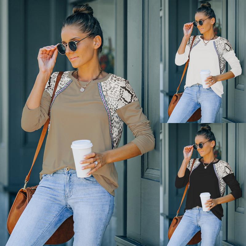 Women' T Shirts Autumn Long-Sleeved Tops Fashion Self-Cultivation All-Match Casual Stitching Round Neck 2023 J12489, Creamy-white
Women' T Shirts Autumn Long-Sleeved Tops Fashion Self-Cultivation All-Match Casual Stitching Round Neck 2023 J12489, Creamy-white