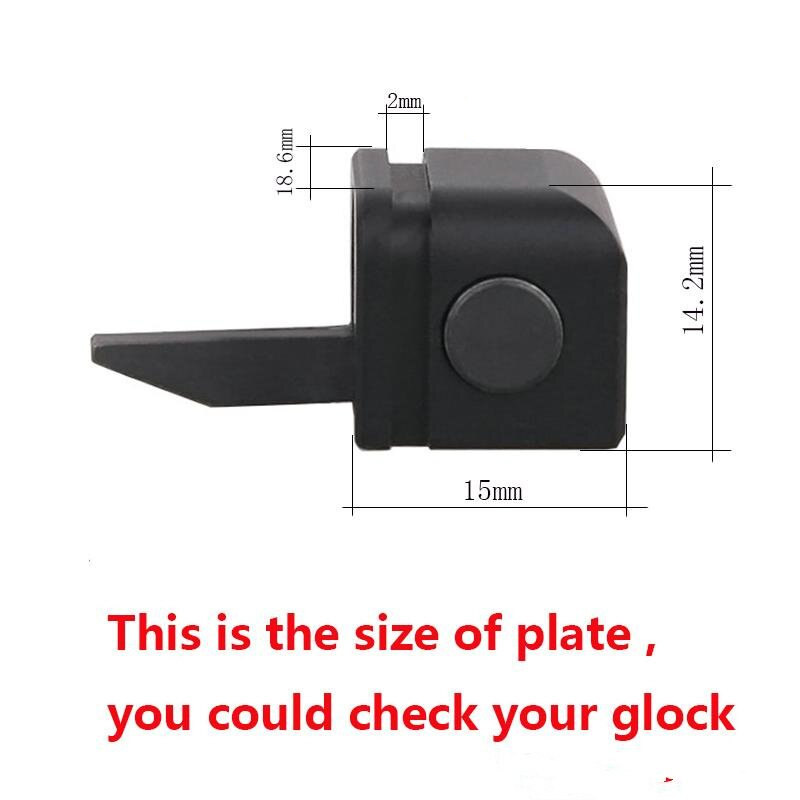 tactical knife airsoft prop Aluminium alloy Automatic Selector Switch for G17 G18G19 Sear and Slide Modification Required
tactical knife airsoft prop Aluminium alloy Automatic Selector Switch for G17 G18G19 Sear and Slide Modification Required