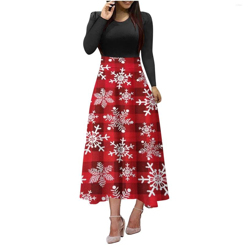 Casual Dresses Autumn Winter For Women Women' Vintage Christmas Print Round Neck Long Sleeve Dress Arrival 2023 Clothes #35, Black
Casual Dresses Autumn Winter For Women Women' Vintage Christmas Print Round Neck Long Sleeve Dress Arrival 2023 Clothes #35, Black