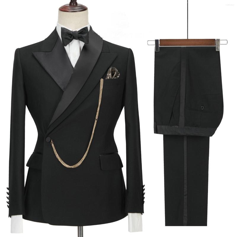 Men's Suits Latest Coat Pant Designs Groomsmen Black Groom Tuxedos Shawl Lapel Men 2 Pieces Wedding Party Bridegroom Jacket Pants, Navy blue
Men's Suits Latest Coat Pant Designs Groomsmen Black Groom Tuxedos Shawl Lapel Men 2 Pieces Wedding Party Bridegroom Jacket Pants, Navy blue