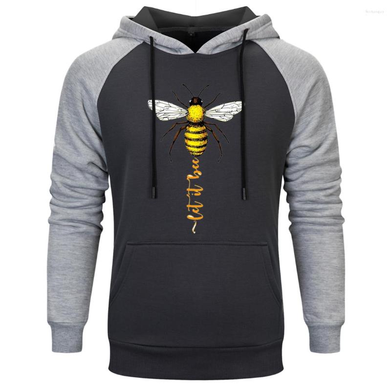 Men' Hoodies Let It Bee Print Raglan Hoody For Mens Long Sleeve Streetwear Clothing Hipster Outwear Tops Pullovers Fashion Tracksuits Homme, Yellow black6
Men' Hoodies Let It Bee Print Raglan Hoody For Mens Long Sleeve Streetwear Clothing Hipster Outwear Tops Pullovers Fashion Tracksuits Homme, Yellow black6