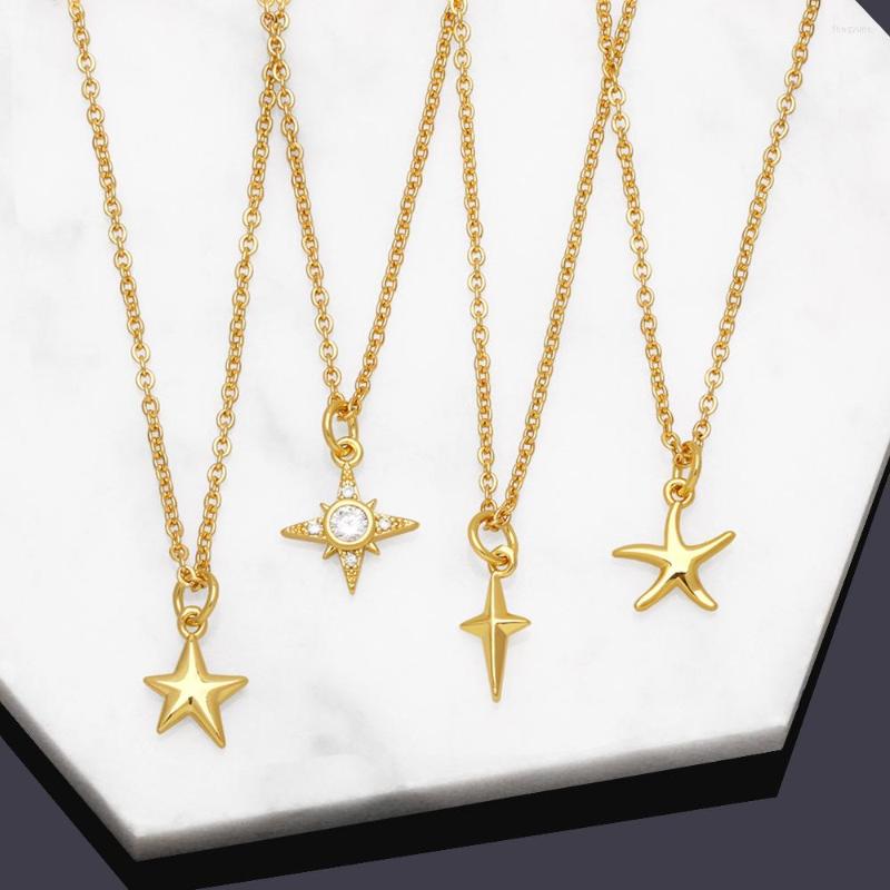 Pendant Necklaces WANGAIYAO Fashion Simple Retro Star Awn Necklace Female Minority Net Red Temperament Sweater Chain Clavicle
Pendant Necklaces WANGAIYAO Fashion Simple Retro Star Awn Necklace Female Minority Net Red Temperament Sweater Chain Clavicle