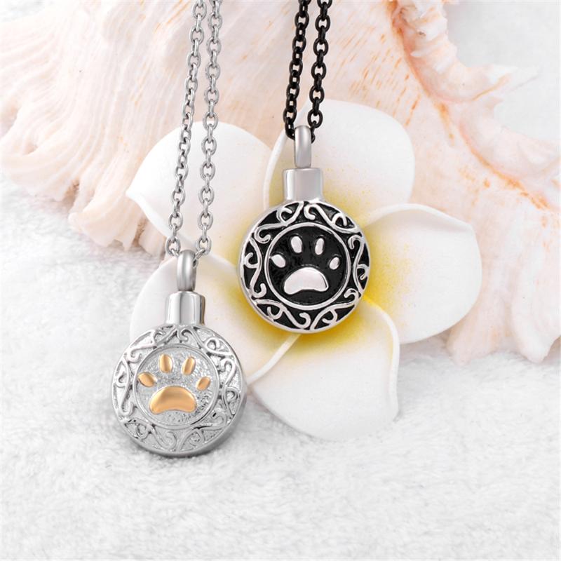 Chains Pet Print Cremation Keepsake Memorial Round Ashes 316 L Stainless Steel Urn Necklace
Chains Pet Print Cremation Keepsake Memorial Round Ashes 316 L Stainless Steel Urn Necklace