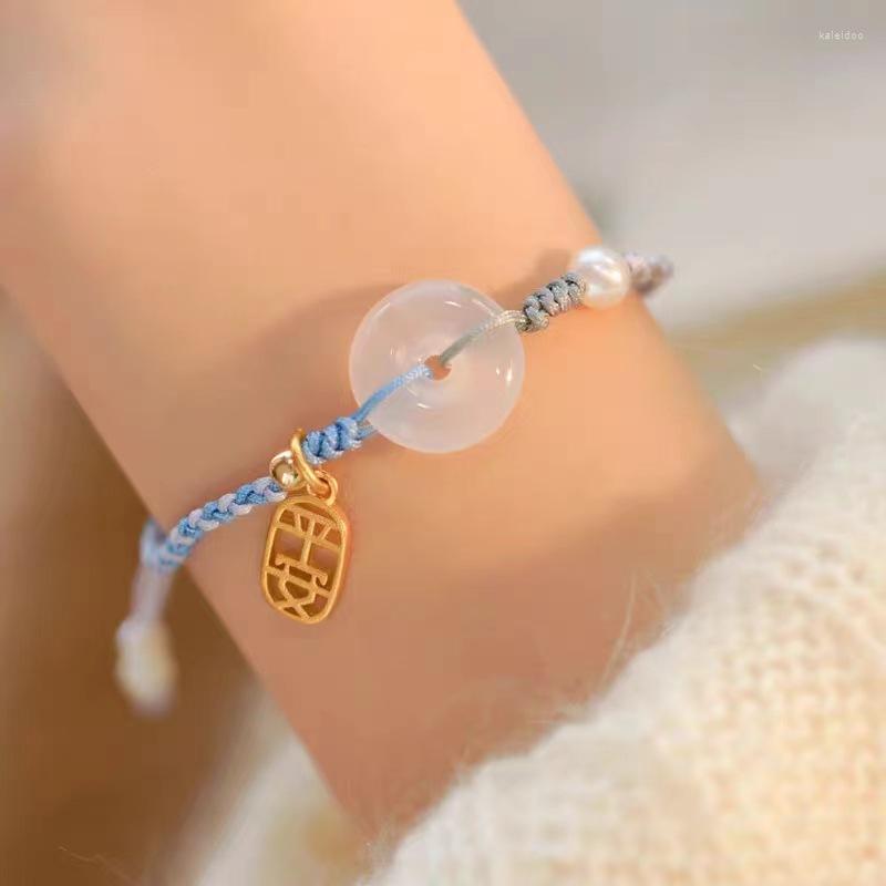Charm Bracelets Ruifan Lucky Buckle Sky Blue Gray Rope Chain Imitation Pearl Braided For Women Female Fashion Jewelry YBR794
Charm Bracelets Ruifan Lucky Buckle Sky Blue Gray Rope Chain Imitation Pearl Braided For Women Female Fashion Jewelry YBR794