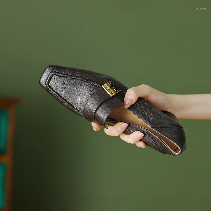 Dress Shoes 2023spring Women Pumps Natural Leather 22-24.5cm Length Cowhide Pigskin Square Toe Classic Head Buckle Round Heel Loafers, Khaki
Dress Shoes 2023spring Women Pumps Natural Leather 22-24.5cm Length Cowhide Pigskin Square Toe Classic Head Buckle Round Heel Loafers, Khaki