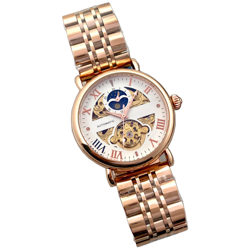 fashion Luxury mens watch mechanical automatic movement moon phase designer wristwatches Top brand All Stainless Steel band watches for men Valentine's Day Gift
fashion Luxury mens watch mechanical automatic movement moon phase designer wristwatches Top brand All Stainless Steel band watches for men Valentine's Day Gift