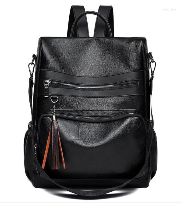 School Bags Khamezoa Women 2023 Black Trend Female Contracted And Fashionable Women's Shoulders Lady Style Backpacks
School Bags Khamezoa Women 2023 Black Trend Female Contracted And Fashionable Women's Shoulders Lady Style Backpacks