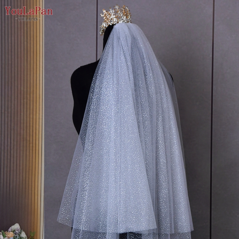 Wedding Hair Jewelry YouLaPan V90 Star Yarn Veil Shiny Sparkling Glitter Champagne Double Layer Dress with Comb 230225
Wedding Hair Jewelry YouLaPan V90 Star Yarn Veil Shiny Sparkling Glitter Champagne Double Layer Dress with Comb 230225