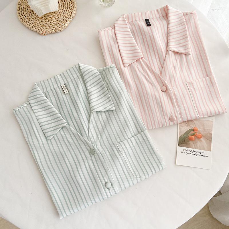 Women's Sleepwear Silk Stripe Print Lace Sweet Women Pajama Set Long Sleeve Pants 2 Piece Satin Chiffon Pyjamas For Female, Green
Women's Sleepwear Silk Stripe Print Lace Sweet Women Pajama Set Long Sleeve Pants 2 Piece Satin Chiffon Pyjamas For Female, Green