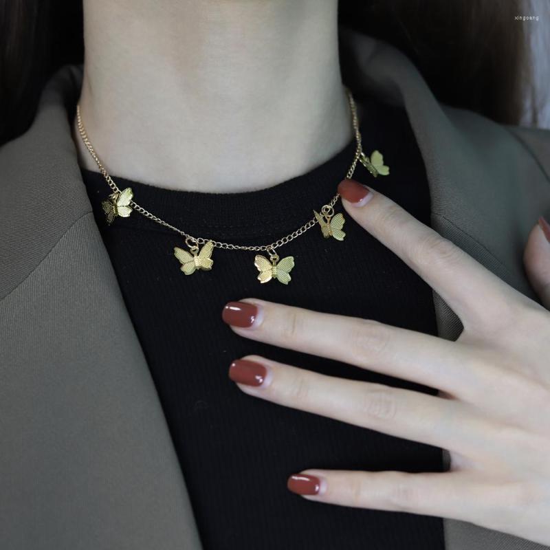 Choker Chain Pendant Butterfly Necklace Clavicle Punk Style For Women Charm Necklaces Boho Beach Jewelry Gift Wholesale
Choker Chain Pendant Butterfly Necklace Clavicle Punk Style For Women Charm Necklaces Boho Beach Jewelry Gift Wholesale