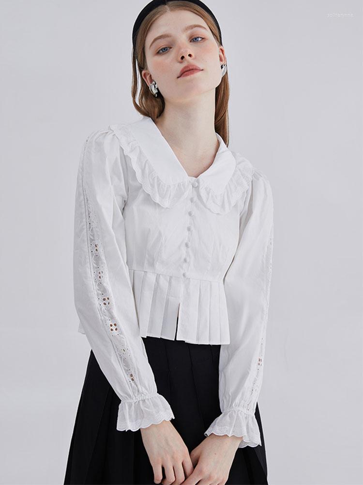 Women' Blouses 2023 Autumn White Shirts Kawaii Agaric Lace Long Sleeve Button Up Ladies Fashion Casual Cute Tops Lolita Style
Women' Blouses 2023 Autumn White Shirts Kawaii Agaric Lace Long Sleeve Button Up Ladies Fashion Casual Cute Tops Lolita Style