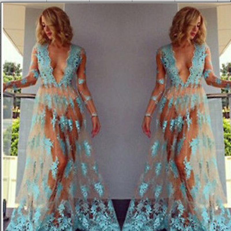 Women' Swimwear Sexy Summer Women Cover Up Perspective Mesh Lace Dress Female Nightdress Robe Bathing Suit Ups C1925Women, Sky blue
Women' Swimwear Sexy Summer Women Cover Up Perspective Mesh Lace Dress Female Nightdress Robe Bathing Suit Ups C1925Women, Sky blue