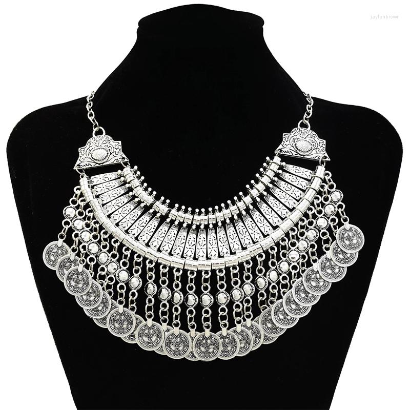 Pendant Necklaces Women Charms Vintage Coins Tassels Boho Ethnic Drop Dangle Chains Chokers Bohemian Female
Pendant Necklaces Women Charms Vintage Coins Tassels Boho Ethnic Drop Dangle Chains Chokers Bohemian Female