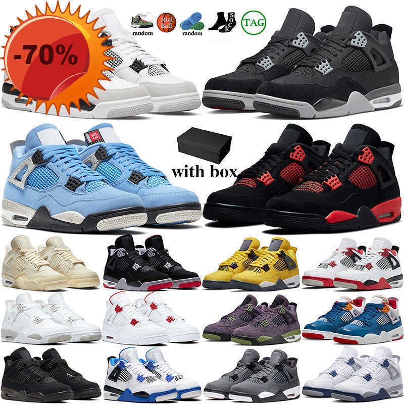 Boots Outdoors with box 4s basketball shoes women men 4 Military Black Cat White Oreo Fire Red Thunder Sail University Blue Cool Grey 
Boots Outdoors with box 4s basketball shoes women men 4 Military Black Cat White Oreo Fire Red Thunder Sail University Blue Cool Grey