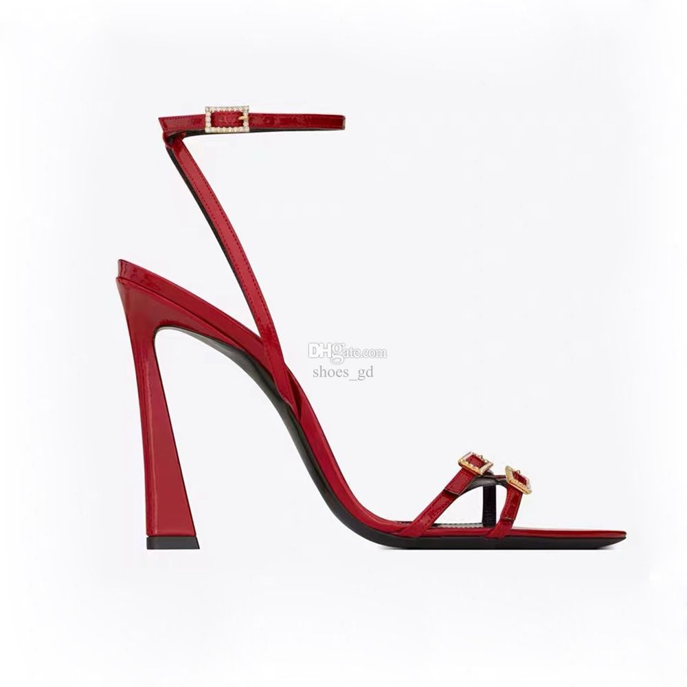 New stiletto Heels sandals luxury designer Narrow Band Water drill buckle decorative stilettos11cm Super High Ankle Strap Evening shoes women high heeled, 4#=as shown in the figure
New stiletto Heels sandals luxury designer Narrow Band Water drill buckle decorative stilettos11cm Super High Ankle Strap Evening shoes women high heeled, 4#=as shown in the figure