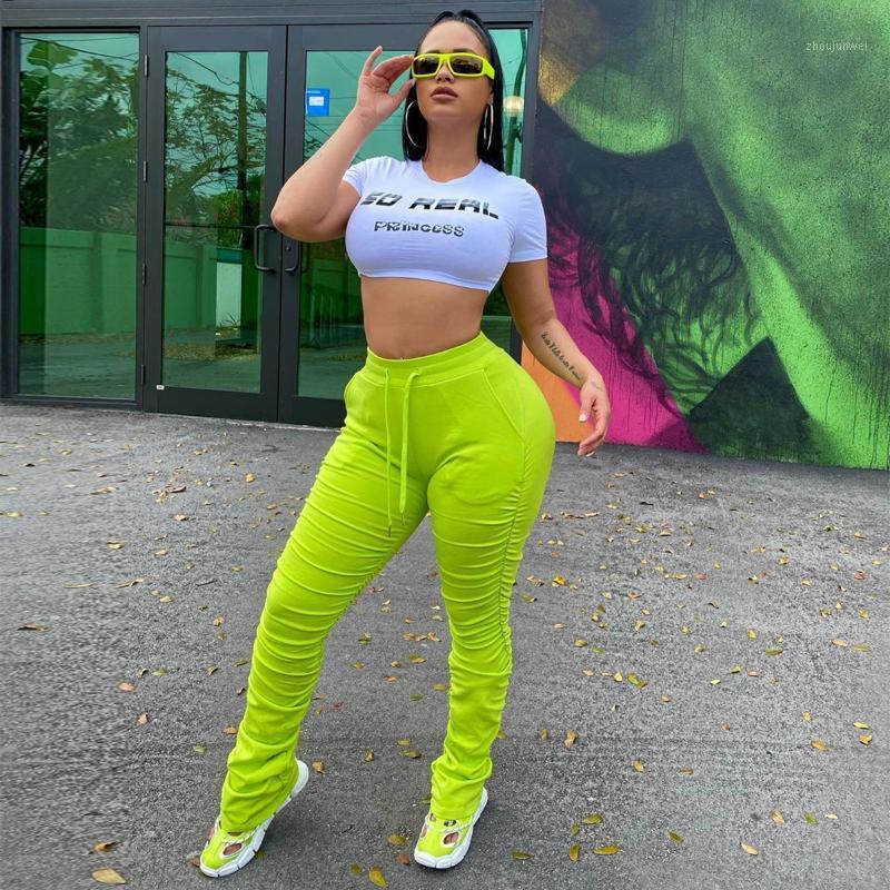 Women' Pants Casual Joggers Women Stacked Leggings Sweatpants Sportwear Drawstring Long Trousers Summer Pleated For Soild Colors & Capris
Women' Pants Casual Joggers Women Stacked Leggings Sweatpants Sportwear Drawstring Long Trousers Summer Pleated For Soild Colors & Capris