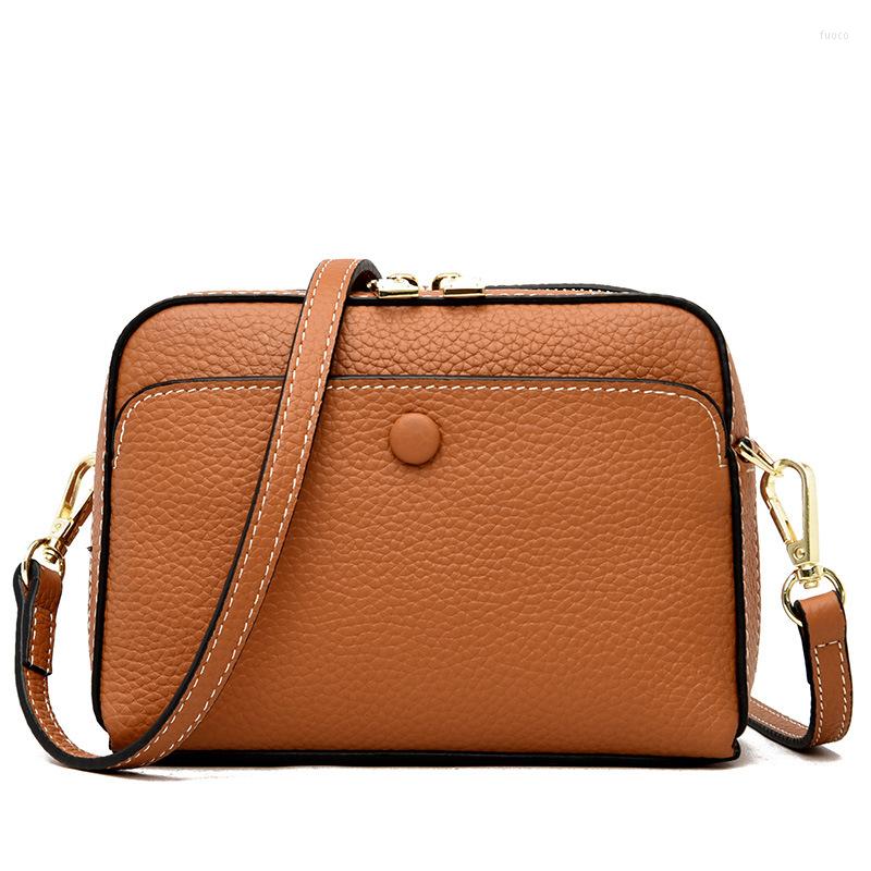 Evening Bags Simple Casual Design Women Shoulder Bag Genuine Cowhide Leather Handbag Large Capacity Female Crossbody Sling, Black
Evening Bags Simple Casual Design Women Shoulder Bag Genuine Cowhide Leather Handbag Large Capacity Female Crossbody Sling, Black