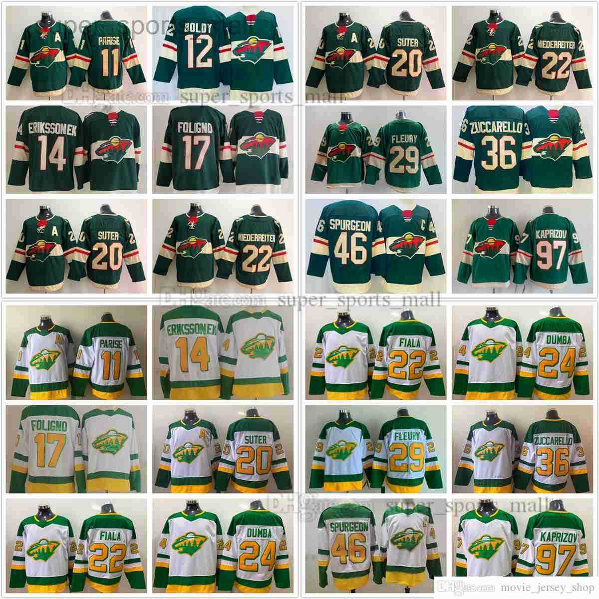 Minnesota''Wild''New Reverse Retro Ice Hockey Jerseys Staal Eriksson Zucker Foligno Zuccarello Suter Fiala Dumba Spurgeon Granlund Vanek Pominville Kaprizov, Same as picture (with team name)
Minnesota''Wild''New Reverse Retro Ice Hockey Jerseys Staal Eriksson Zucker Foligno Zuccarello Suter Fiala Dumba Spurgeon Granlund Vanek Pominville Kaprizov, Same as picture (with team name)