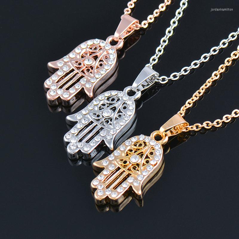 Pendant Necklaces LEEKER Classic Hand For Women Rose Gold Color Cubic Zircon Chain Accessories Jewelry Female Necklace 681 LK6
Pendant Necklaces LEEKER Classic Hand For Women Rose Gold Color Cubic Zircon Chain Accessories Jewelry Female Necklace 681 LK6