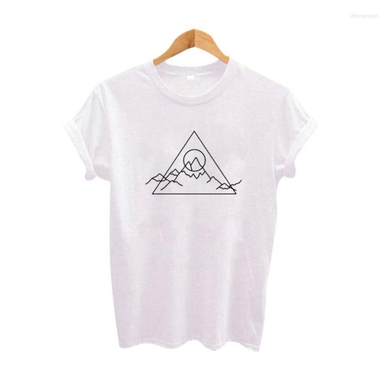 Women' T Shirts 2023 Women' Tops The Mountains Are Calling Geometric Graphic Tee Shirt Black White Harajuku Print T-shirt
Women' T Shirts 2023 Women' Tops The Mountains Are Calling Geometric Graphic Tee Shirt Black White Harajuku Print T-shirt