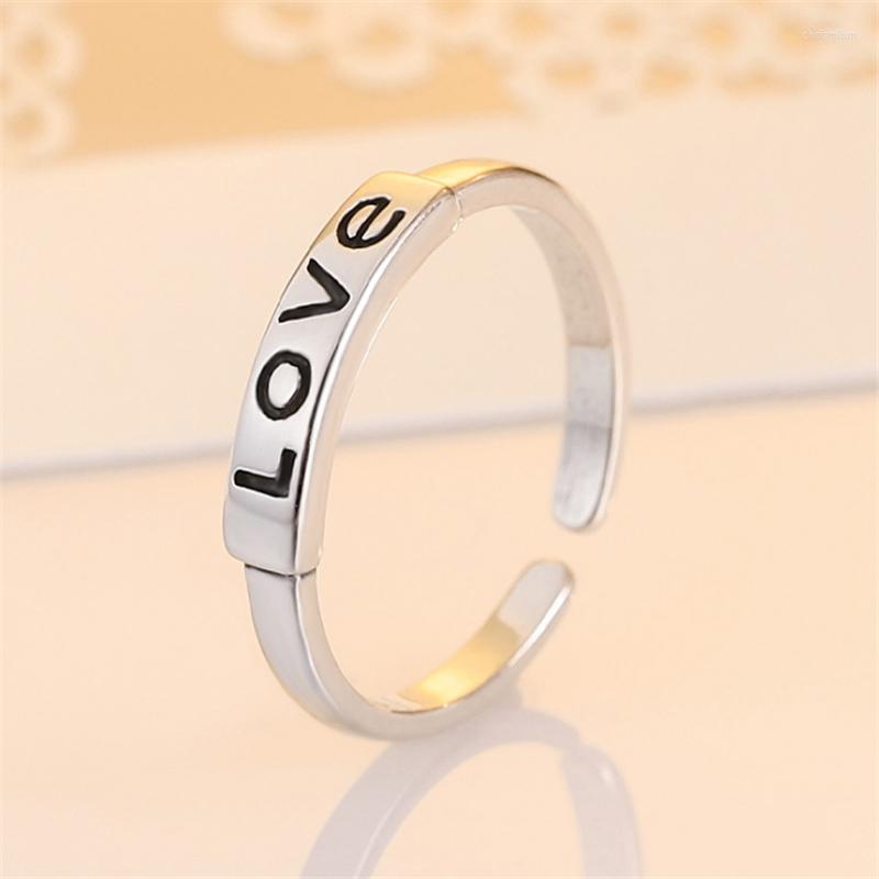Cluster Rings 2023 Drop Simple English Letters Love Adjustable Thin 925 Real Silver Never Fade Christmas Gift Minimalist
Cluster Rings 2023 Drop Simple English Letters Love Adjustable Thin 925 Real Silver Never Fade Christmas Gift Minimalist