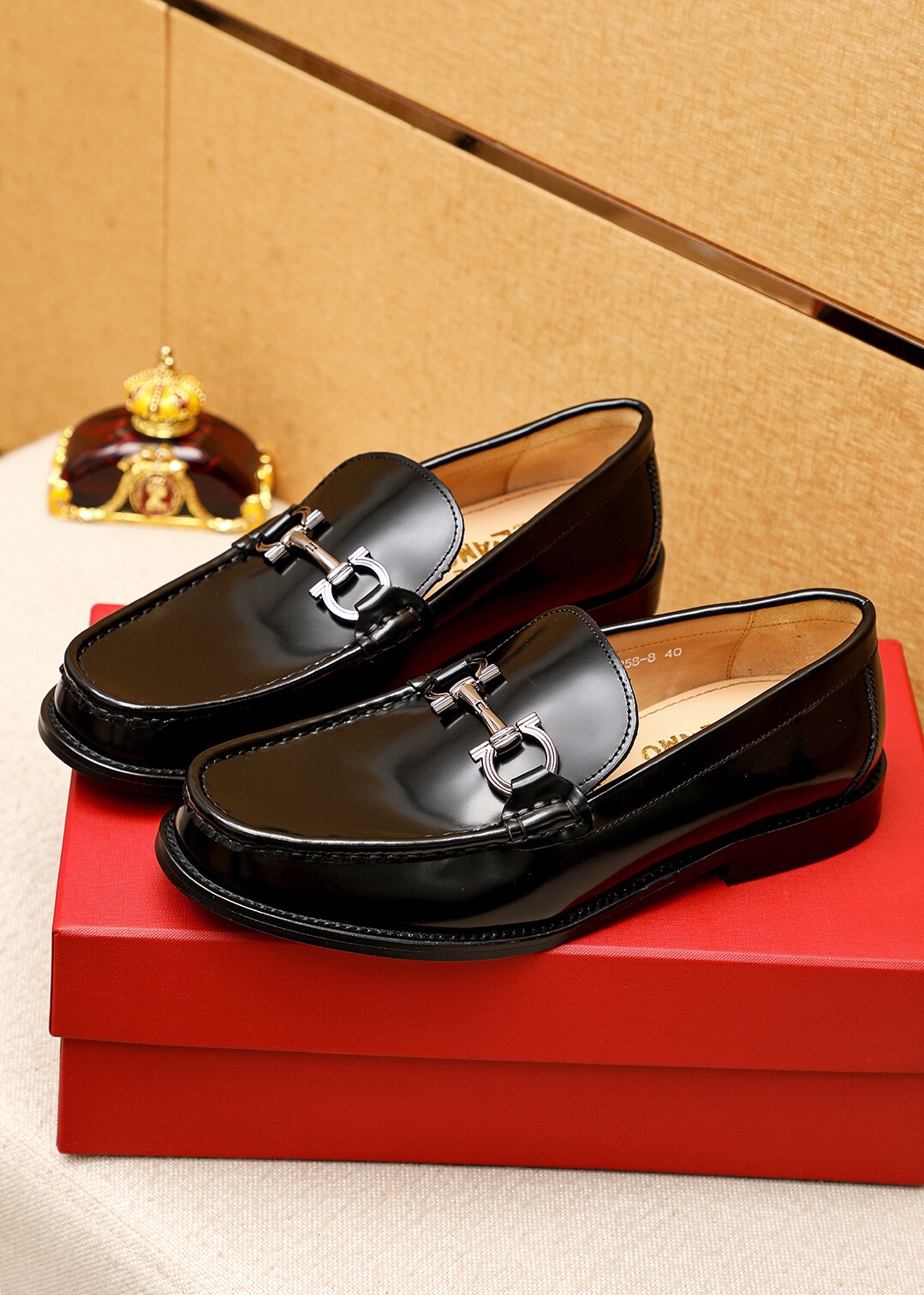 2023 Mens Designer Dress Shoes Fashion Genuine Leather Men Business Office Work Formal Flats Brand Designer Party Wedding Oxfords Size 38-45, Brown
2023 Mens Designer Dress Shoes Fashion Genuine Leather Men Business Office Work Formal Flats Brand Designer Party Wedding Oxfords Size 38-45, Brown