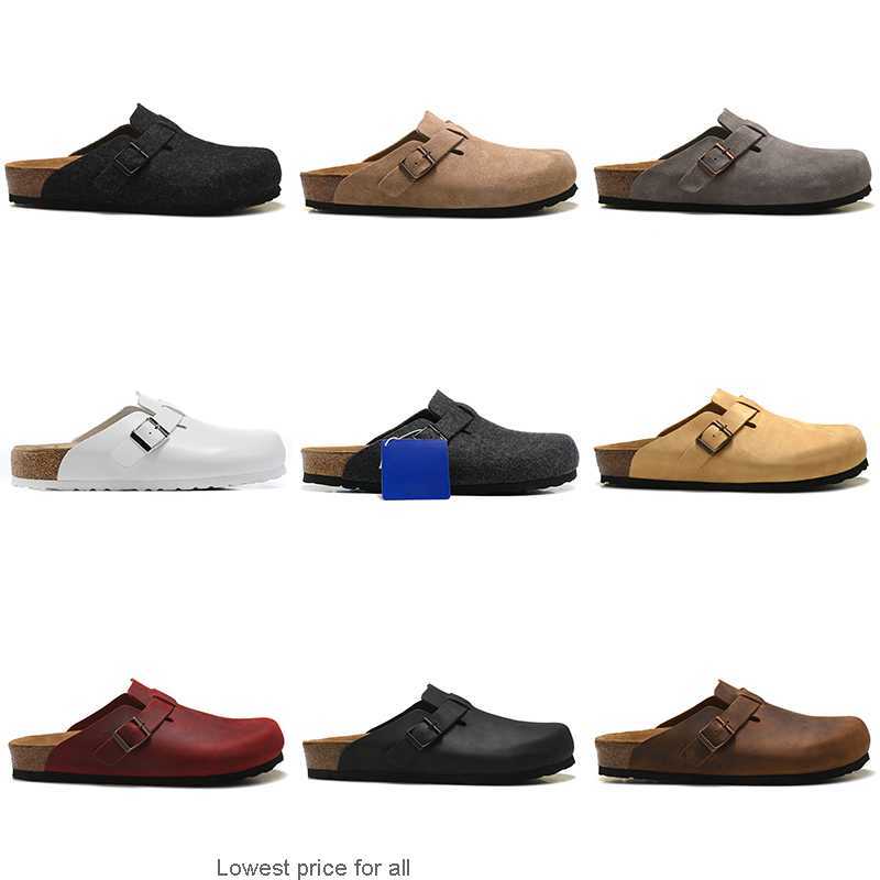 designer sandals Boston clogs cork flat slippers Fashion designs leather bag head grey felt Casual shoes Women Men outdoor Loafers buckles
designer sandals Boston clogs cork flat slippers Fashion designs leather bag head grey felt Casual shoes Women Men outdoor Loafers buckles