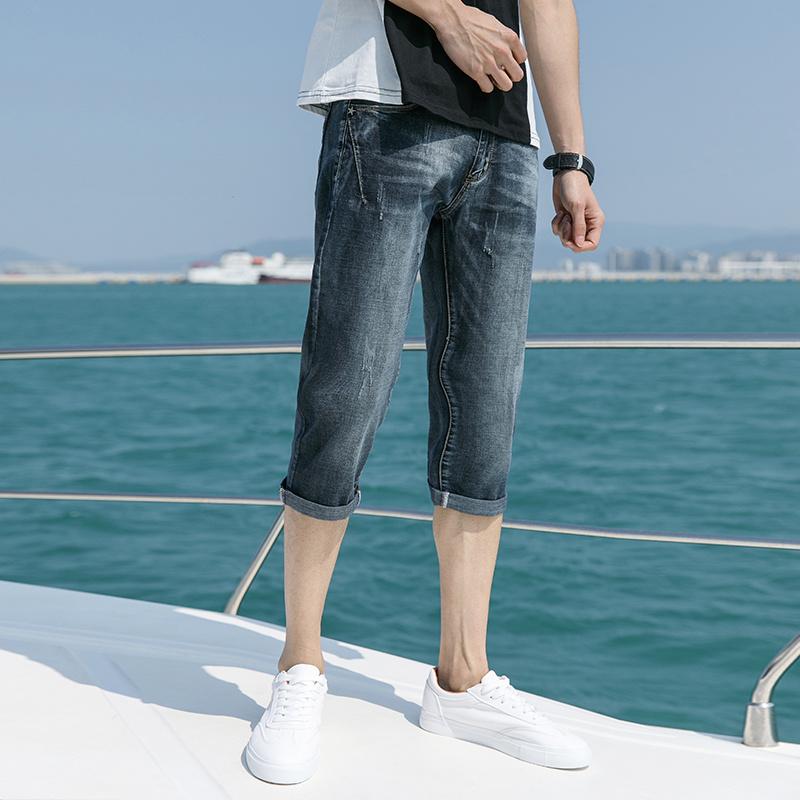 Men's Jeans Men Summer Thin Denim Calf-Length Pants Straight Slim Retro Casual Shorts Fashion Zipper Blue Beach Male 28-38Men's
Men's Jeans Men Summer Thin Denim Calf-Length Pants Straight Slim Retro Casual Shorts Fashion Zipper Blue Beach Male 28-38Men's
