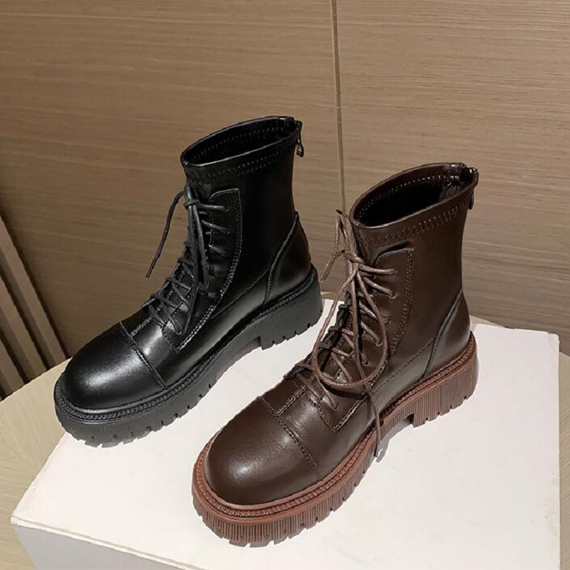 Leather Platform Boots Women 2023 Spring Autumn Black Fashion Motorcycle Non Slip Female Shoes Booties Chunky Boots Handmade D2A23
Leather Platform Boots Women 2023 Spring Autumn Black Fashion Motorcycle Non Slip Female Shoes Booties Chunky Boots Handmade D2A23