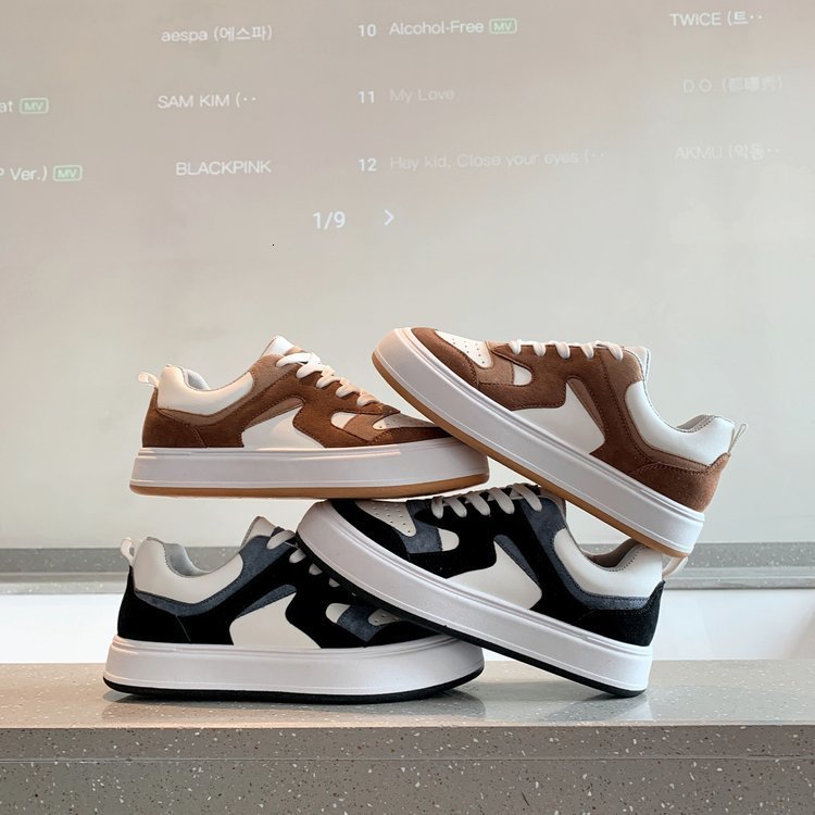 Dress Shoes Autumn Winter Women's High-Top Sneakers No decoration Fashion Increased Women's Platform Casual Shoes Couple Sneakers 230225, Black
Dress Shoes Autumn Winter Women's High-Top Sneakers No decoration Fashion Increased Women's Platform Casual Shoes Couple Sneakers 230225, Black