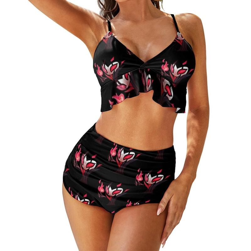 Swimwears One-Piece Suits Hollow Knight Bikini Swimsuit High Cut Aesthetic Swimwear Summer Ladies Fashionable 2 Piece Bathing Suit
Swimwears One-Piece Suits Hollow Knight Bikini Swimsuit High Cut Aesthetic Swimwear Summer Ladies Fashionable 2 Piece Bathing Suit