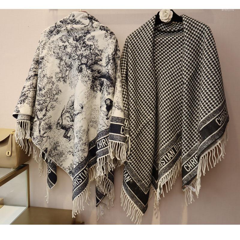 Scarves Letter Star Same Style Jungle Sketch Shawl Cape Wool Cashmere Houndstooth Scarf Thick Warm Blanket
Scarves Letter Star Same Style Jungle Sketch Shawl Cape Wool Cashmere Houndstooth Scarf Thick Warm Blanket
