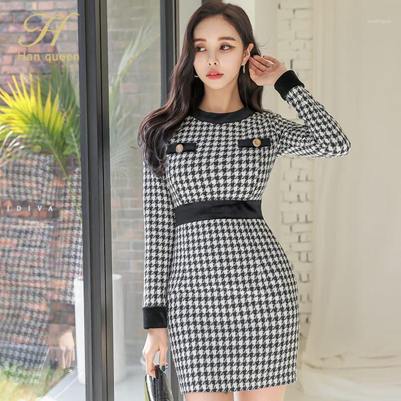 Casual Dresses H Han Queen Fashion Houndstooth Pencil Dress Women Office Lady Evening Party Sexy Elegant Simple Series Vestidos, Photo color
Casual Dresses H Han Queen Fashion Houndstooth Pencil Dress Women Office Lady Evening Party Sexy Elegant Simple Series Vestidos, Photo color