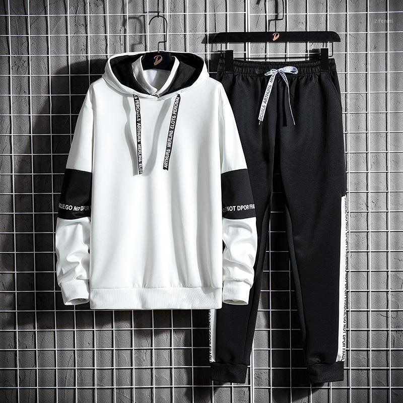 Men' Tracksuits Casual Tracksuit Men Hooded Sweatshirt Outfit Spring Autumn Mens Sets Sportswear 2023 Male Hoodie Pants 2PCS Jogging Sports, White
Men' Tracksuits Casual Tracksuit Men Hooded Sweatshirt Outfit Spring Autumn Mens Sets Sportswear 2023 Male Hoodie Pants 2PCS Jogging Sports, White