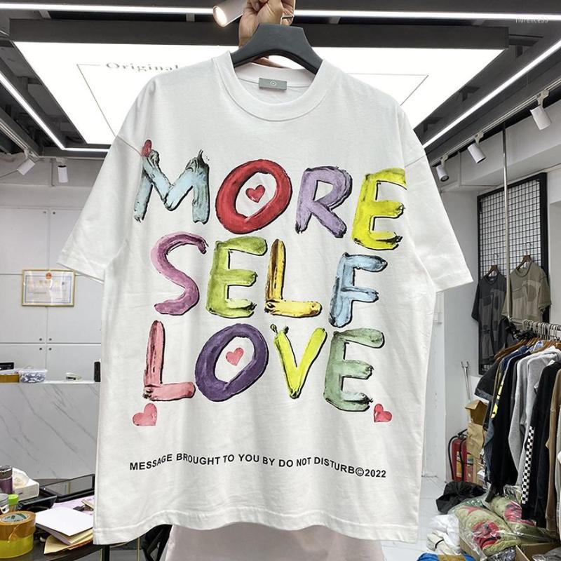 Men's T Shirts 2023ss Colorful Large Letter Small Heart Print Loose Round Neck Shirt Men Women Quality T-shirts Tops Tee
Men's T Shirts 2023ss Colorful Large Letter Small Heart Print Loose Round Neck Shirt Men Women Quality T-shirts Tops Tee
